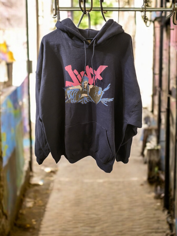 Arcane League of Legends Jink Hoodie Cheap