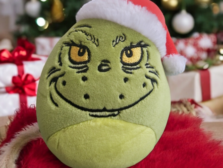 Squishmallows Santa Grinch Plush on Sale