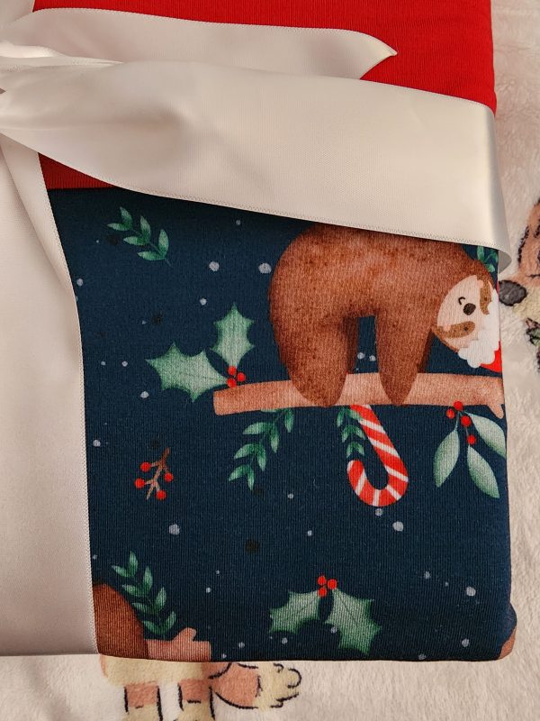 CP Sloth Christmas Baby Blanket Cheap