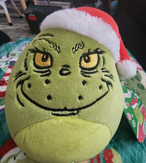 Squishmallows The Grinch as Santa Plush Discount