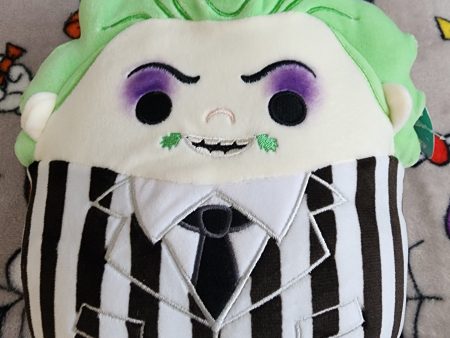 Squishmallows Beetlejuice Plush Hot on Sale