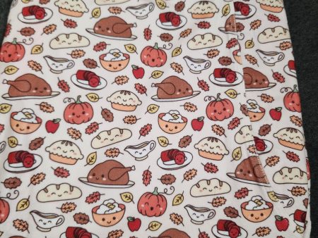 CP Fall Pumpkin and Thanksgiving Dinner Leggings Online now