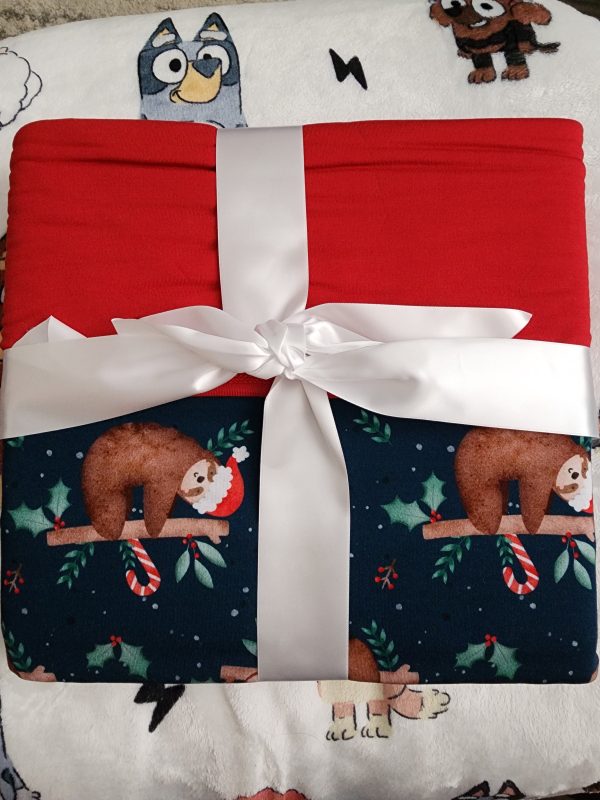 CP Sloth Christmas Baby Blanket Cheap