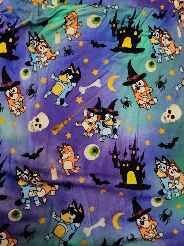 *CP Bluey, Bingo, Mum and Dad Halloween Jogger Leggings Discount