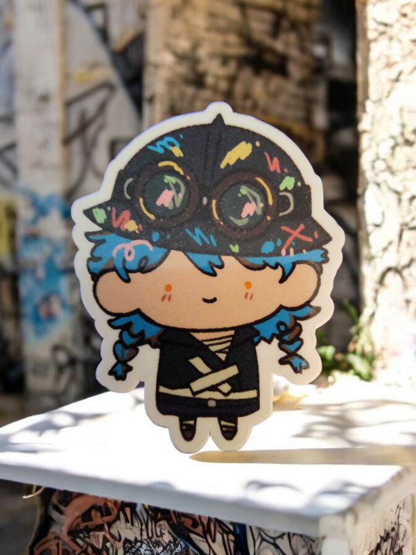 Arcane League of Legends Chibi Sticker Fashion