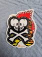 Tokidoki Double Skull and Flames Sticker Sale