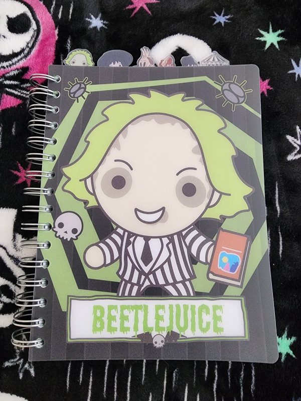 Beetlejuice Chibi Notebook Online Sale