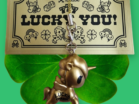 Tokidoki Unicorno Lucky Charm called Lucky Goldie Bonus from Mystery Boxes Online now