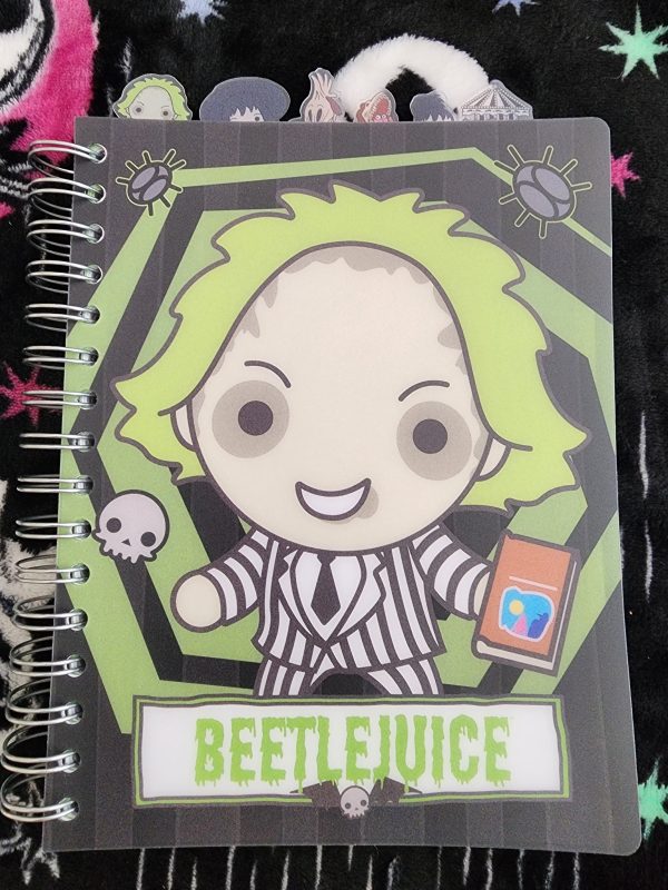 Beetlejuice Chibi Notebook Online Sale