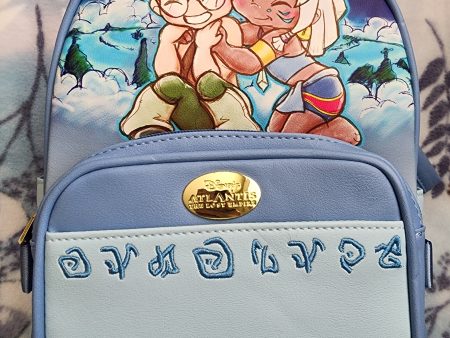 Disney Atlantis Chibi 2 in 1 Backpack Fashion