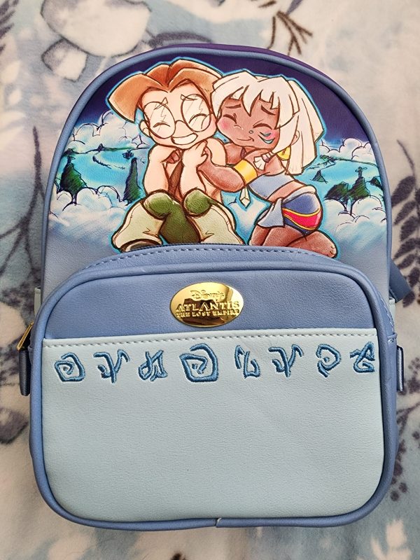 Disney Atlantis Chibi 2 in 1 Backpack Fashion