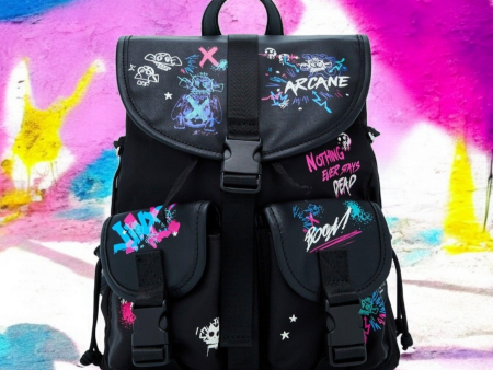 Arcane League of Legends Slouch Backpack Discount