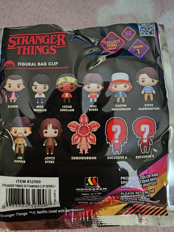 Stranger Things Mystery Bag Clips Online