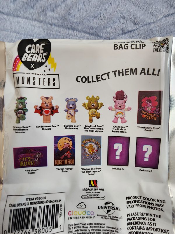 Care Bears x Universal Monsters Mystery Bag Clips Fashion