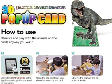 AREVO AUGMENTED REALITY 3D POPUP CARD: BUGS Sale