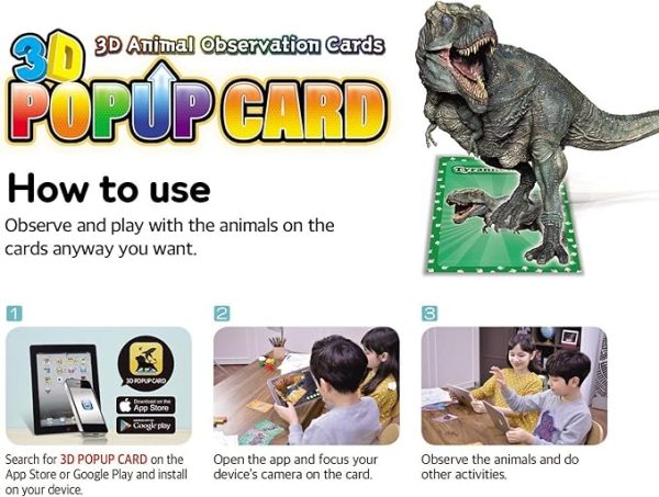 AREVO AUGMENTED REALITY 3D POPUP CARD: BUGS Sale