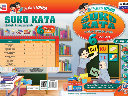 PRAKTIS MINDA - SUKU KATA UNTUK PRASEKOLAH 6 TAHUN (BUKU 1) Online Hot Sale