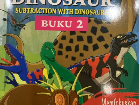 Tolak Bersama Dinosaur Subtraction With Dinosaur - Buku 2 Fashion