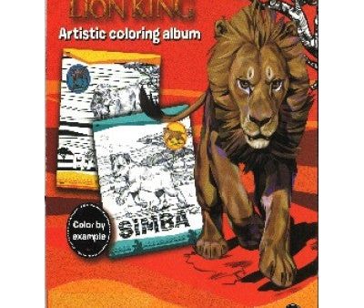 Atistic Coloring Albulm: The Lion King For Cheap