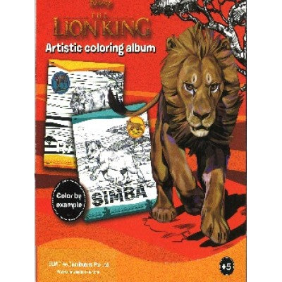 Atistic Coloring Albulm: The Lion King For Cheap