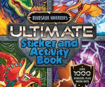 Ultimate Sticker And Activity book- Dinosaur Warriors Fashion