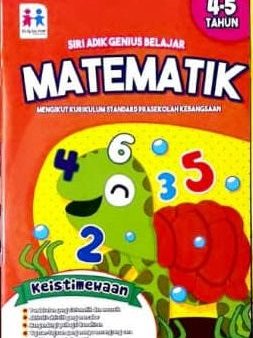 Buku Aktiviti - Matematik 4-5 Tahun Online now