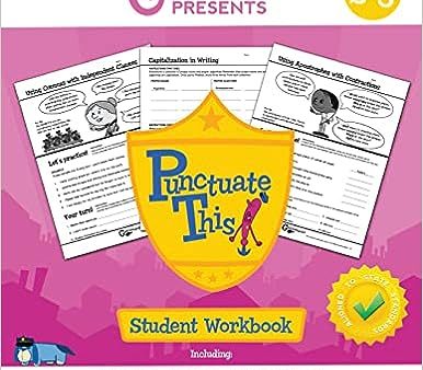 The Punctuation Workbook, Grades 3-5 (Grammaropolis Grammar Workbooks) Sale