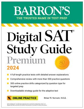 Digital SAT Study Guide Premium 2024 Online