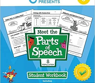 The Parts of Speech Workbook, Grade 5 (Grammaropolis Grammar Workbooks) Sale