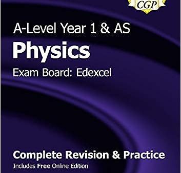 A-Level Year 1 & As Physics Exam Board Edexcel Complete Revi on Sale